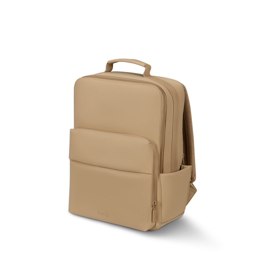 Lost In Berlin Lifetrotter Backpack in the color Sandstone. image number 0
