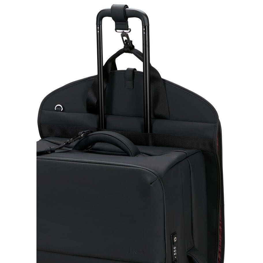 Lost In Berlin Garment Bag in the color Black. image number 8