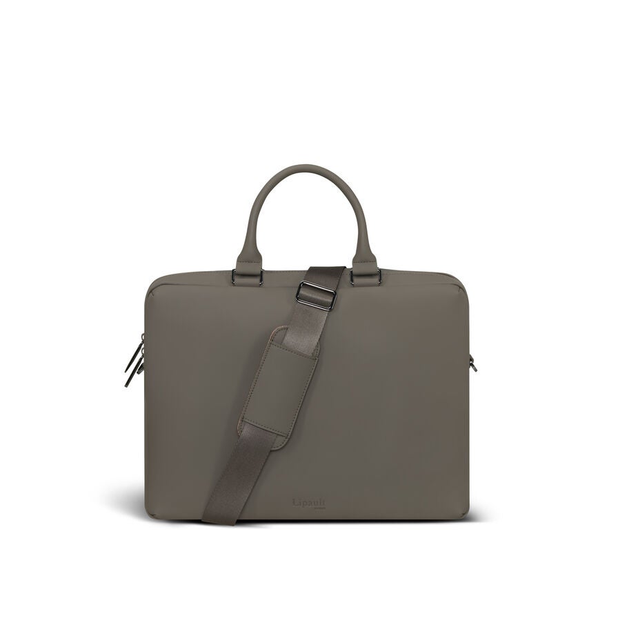 Lost In Berlin Laptop Bag in the color Ash Stone. image number 4
