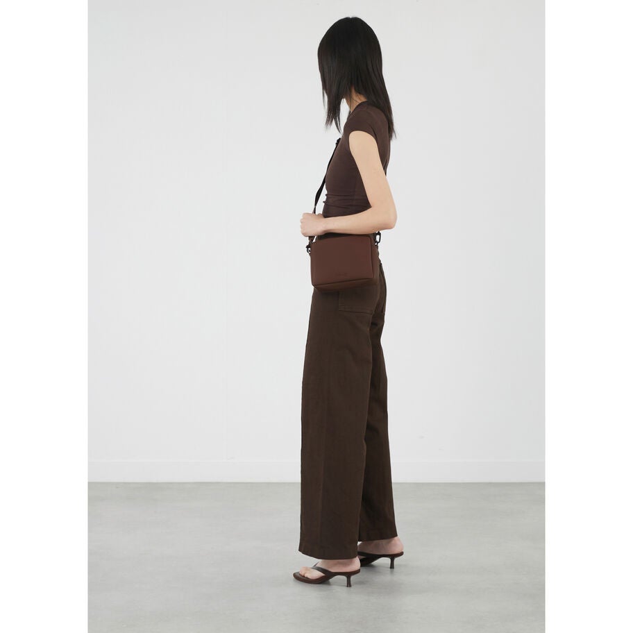Lost In Berlin Big Crossbody Bag in the color Spiced Mocha. image number 1
