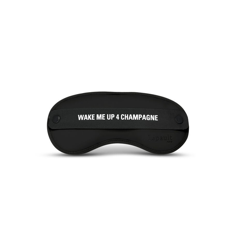 Sleep Mask in the color Black. image number 2