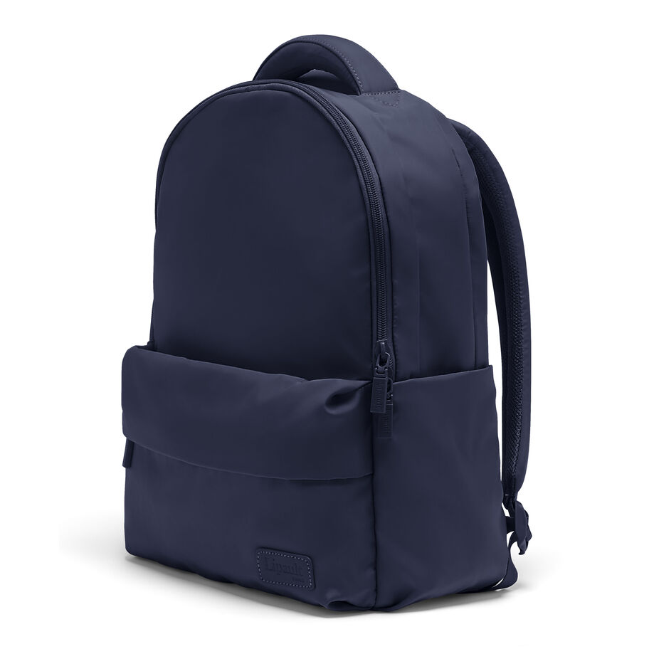 Lipault City Plume Backpack, Navy, Front 3/4 Image image number 2