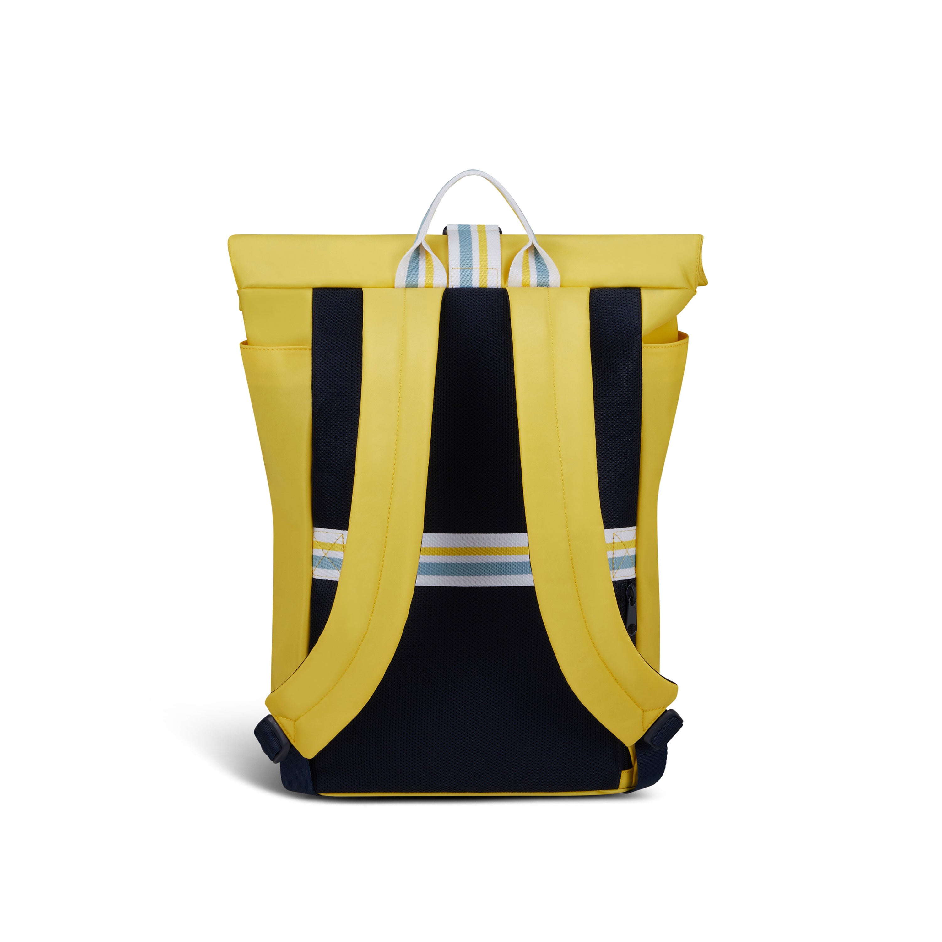 City Plume California Rolltop Backpack in the color Blinding Sun. image number 3