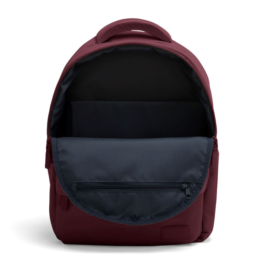 Lipault City Plume Backpack, Bordeaux, Interior Image image number 1
