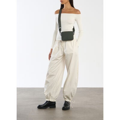 Lost In Berlin Crossbody Bag in the color NEW | Dark Moss.