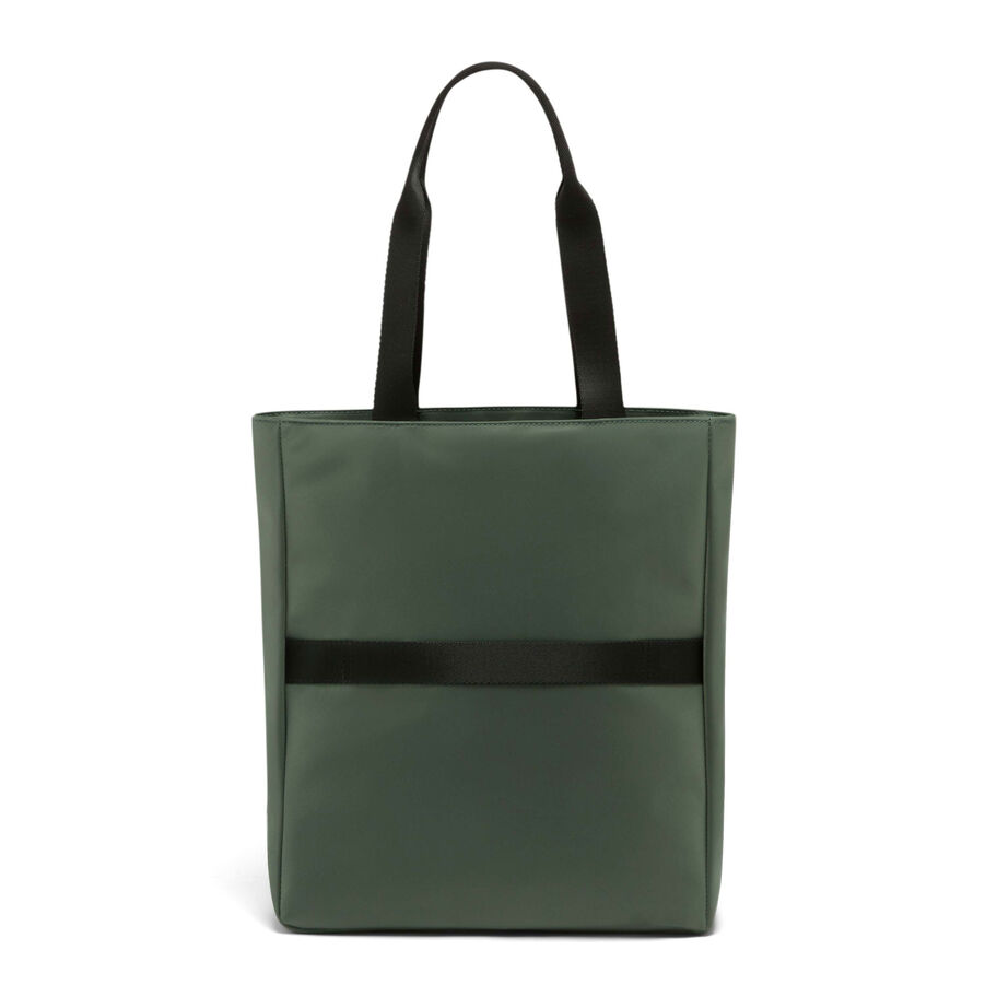 Lipault City Plume Shopper Bag, Khaki Green, Back Image image number 3