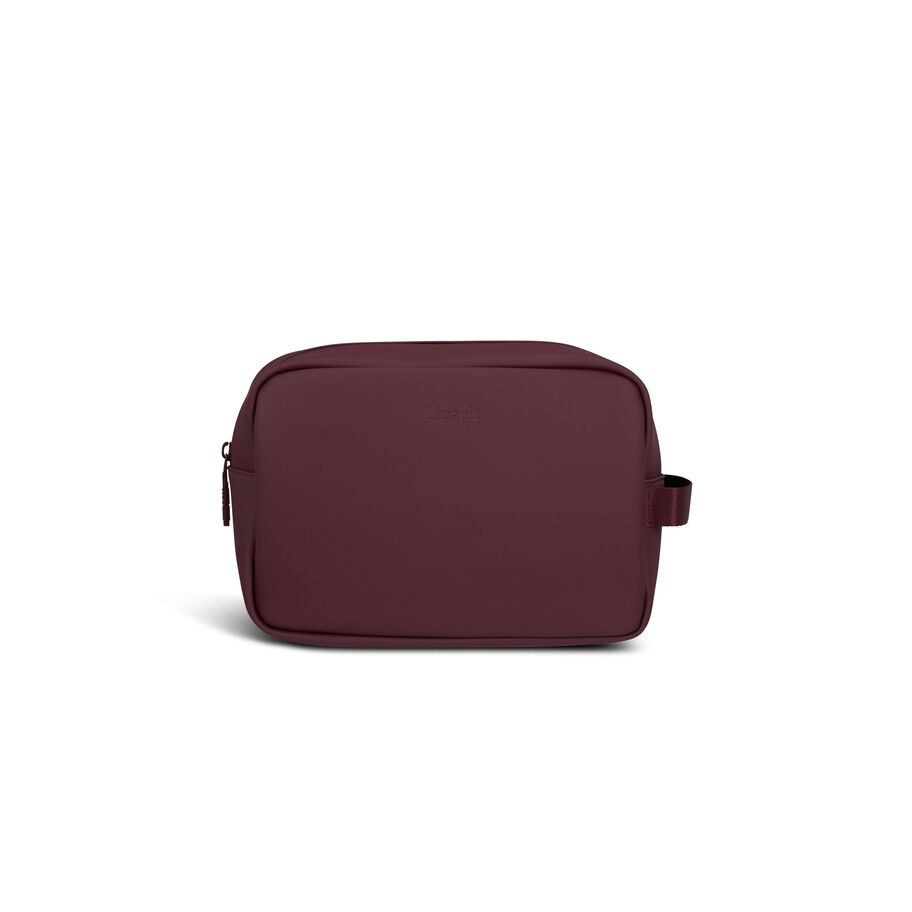 Lost In Berlin Toiletry Bag in the color Bordeaux. image number 0
