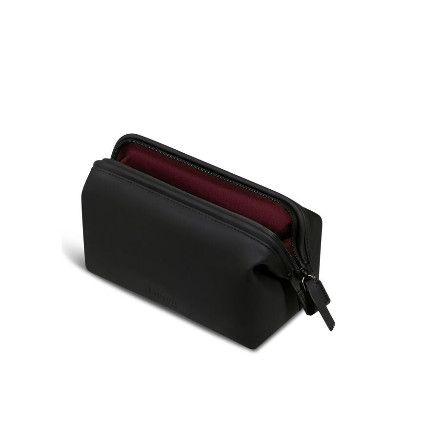 Lost In Berlin Small Toiletry Kit in the color Black. image number 1