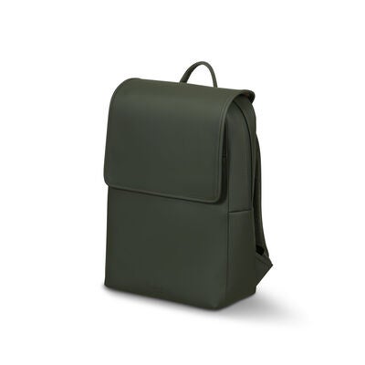 Lost In Berlin Square Backpack in the color NEW | Dark Moss.