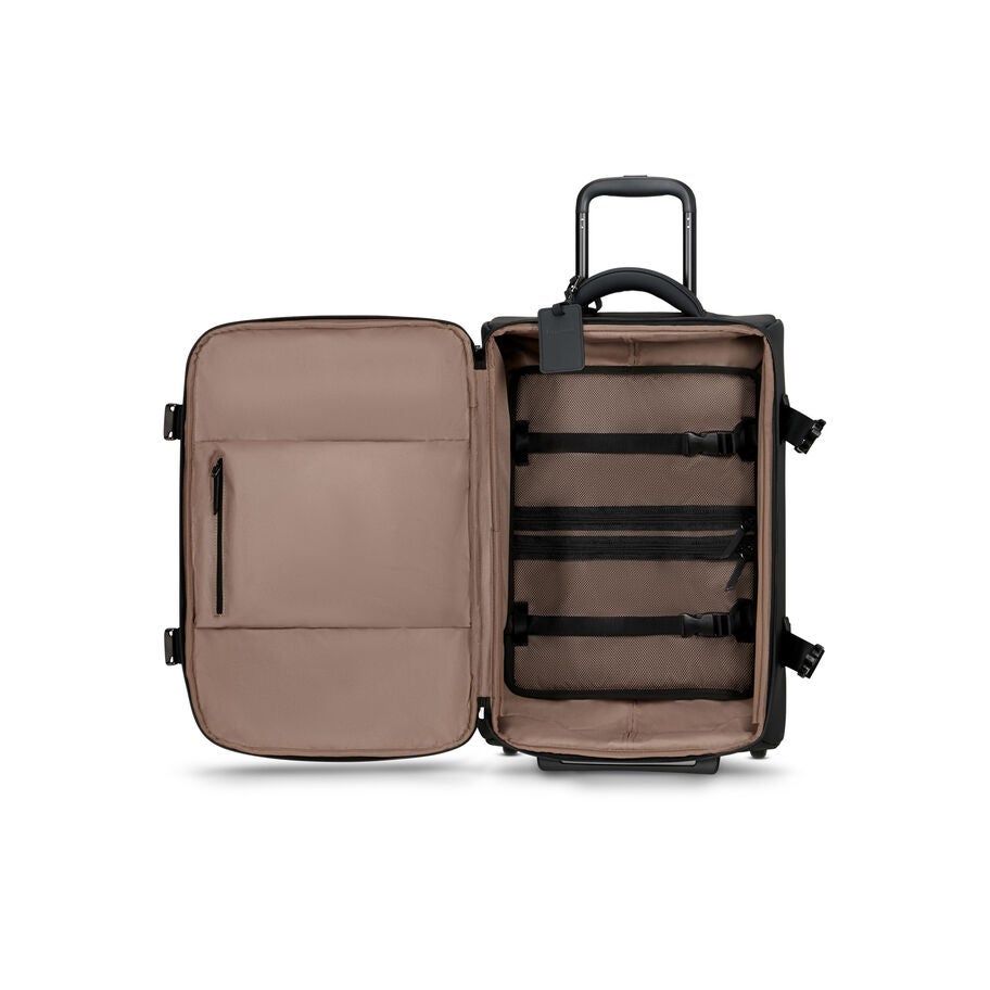 Lost In Berlin Cabin Exile Wheeled Duffel in the color Black. image number 2