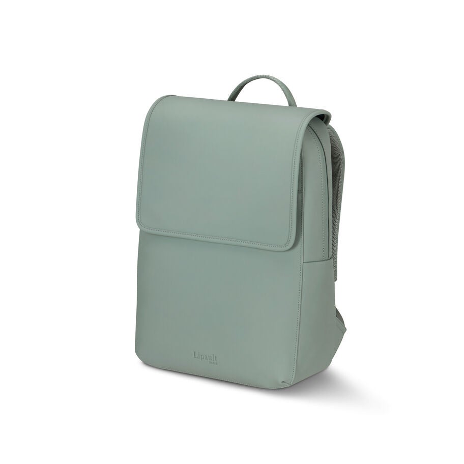 Lost In Berlin Square Backpack in the color LAST CALL | Yoga Green. image number 0