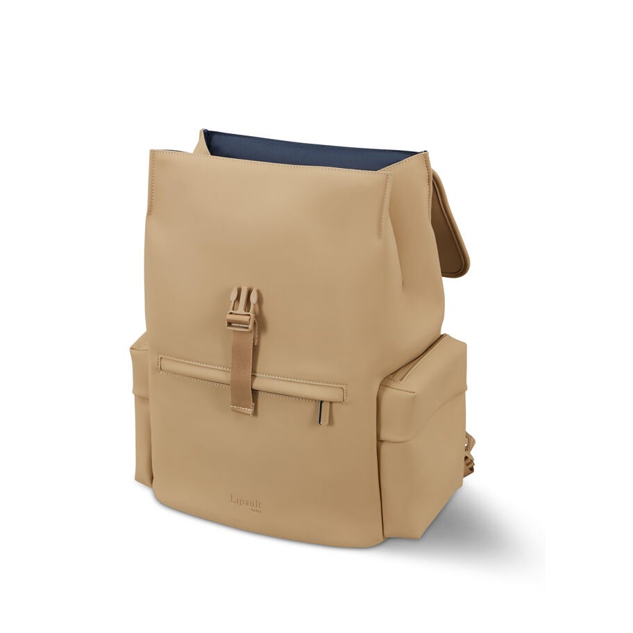 Lost In Berlin Cargo Backpack in the color Sandstone. image number 3