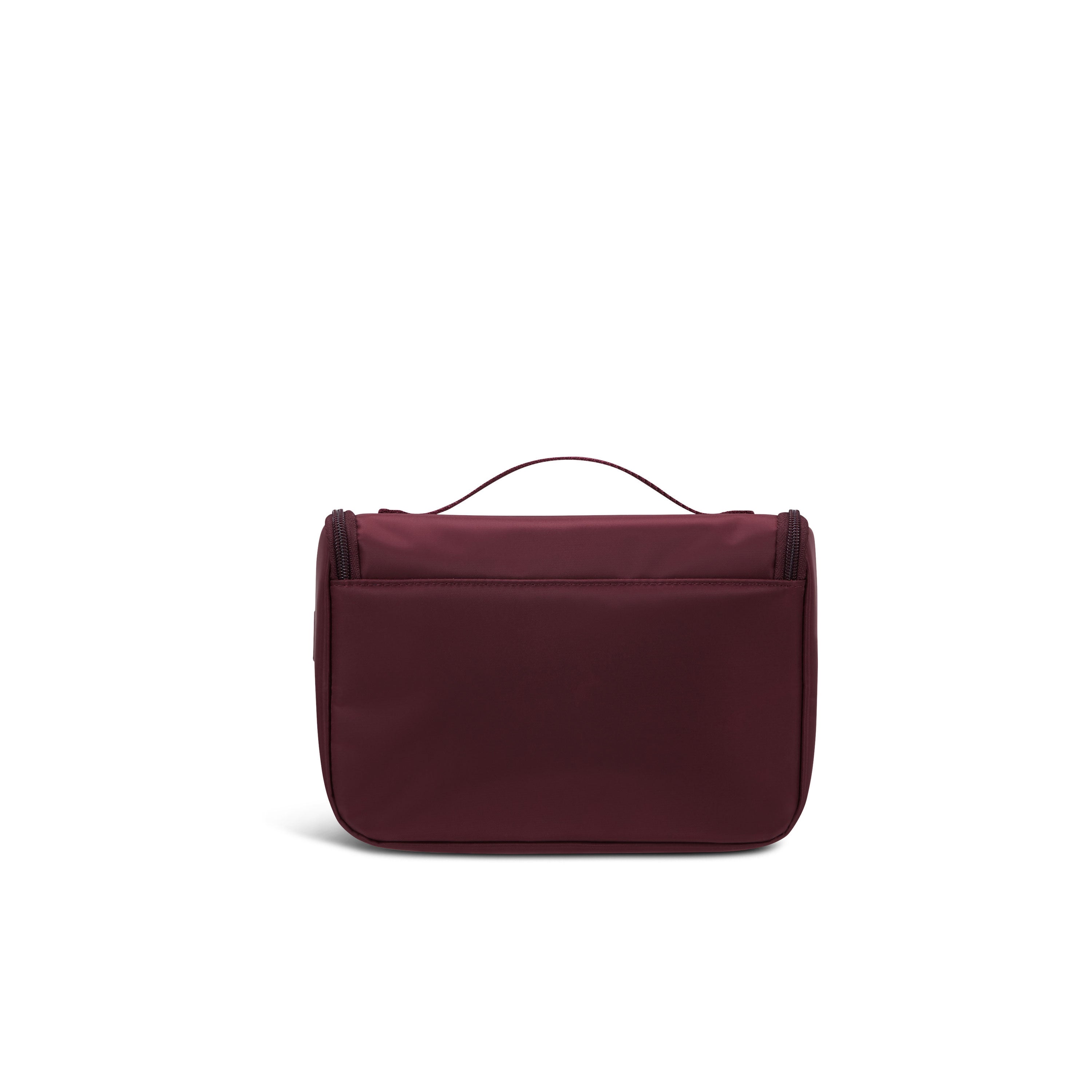 Lipault Hanging Toiletry Bag, Bordeaux, Back Image image number 3