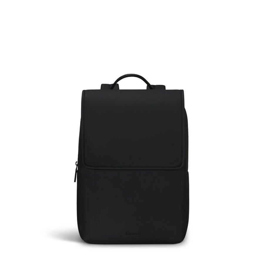 Lost In Berlin Square Backpack in the color Black. image number 3