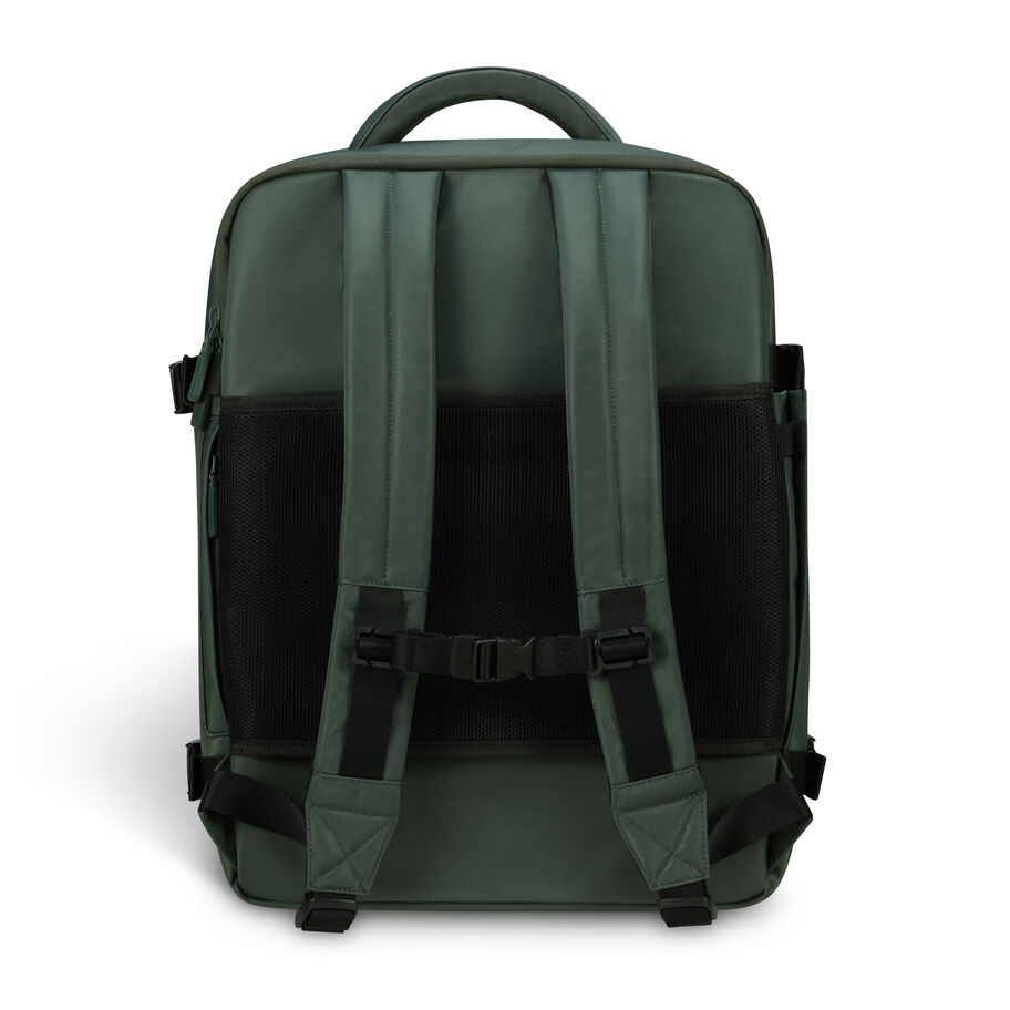 City Plume Travel Backpack in the color Khaki. image number 5