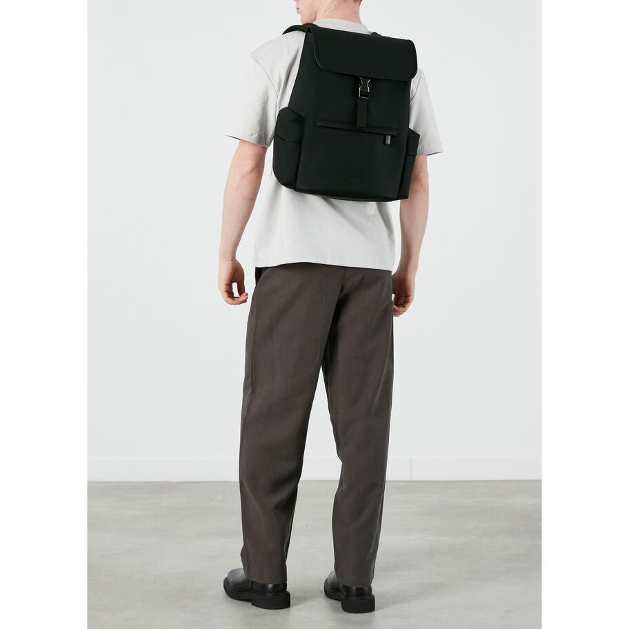 Lost In Berlin Cargo Backpack in the color Black. image number 1