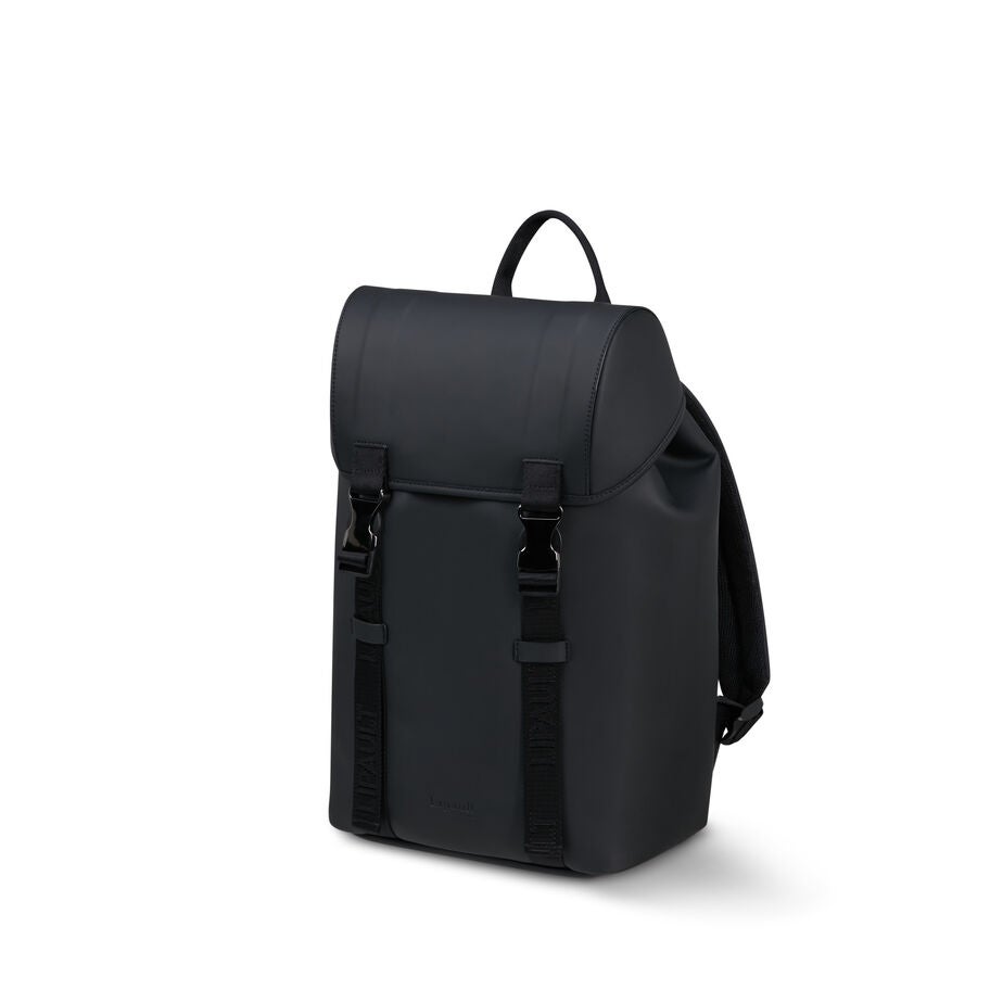 Lost In Berlin Mini Exile Backpack in the color Black. image number 0