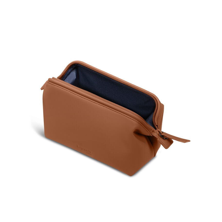 Lost In Berlin Small Toiletry Kit in the color Nutsy Nut. image number 1