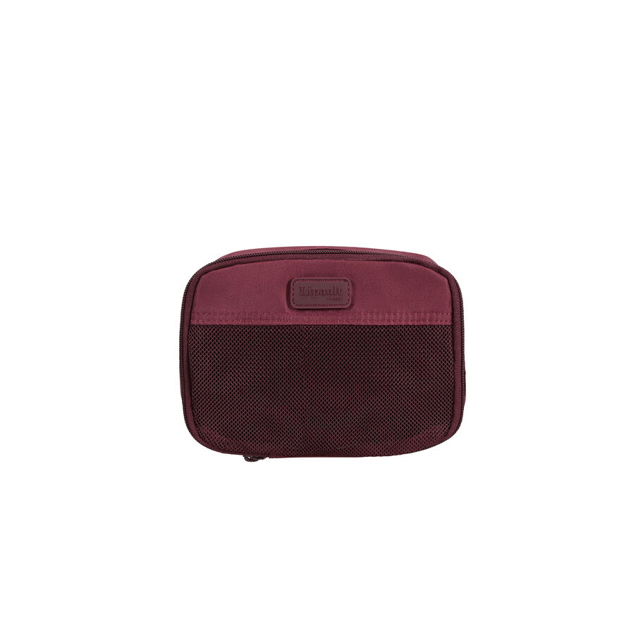 Travel Accessories Set of 3 Packing Cubes in the color Bordeaux. image number 1