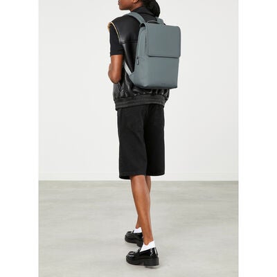 Lost In Berlin Square Backpack in the color LAST CALL | Cement Storm.