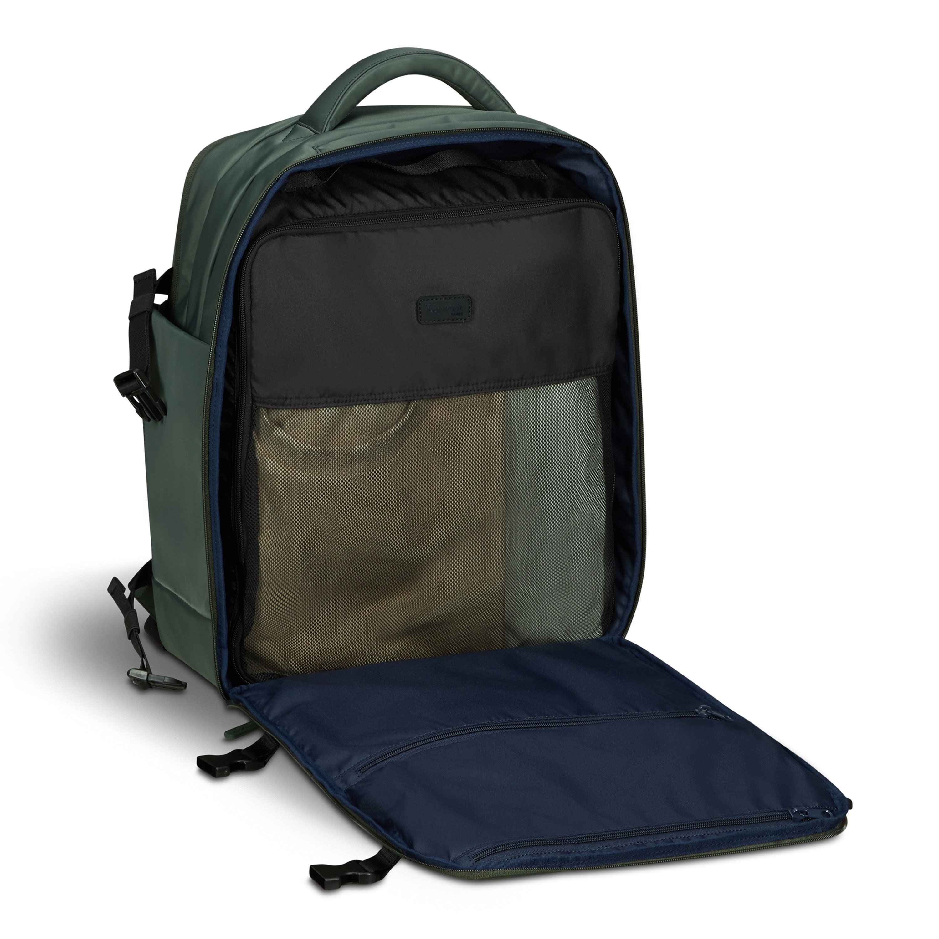 City Plume Travel Backpack in the color Khaki. image number 1