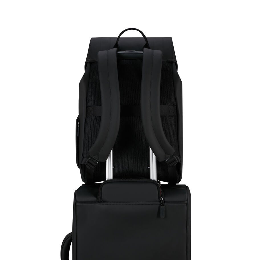 Lost In Berlin Exile Backpack in the color Black. image number 7