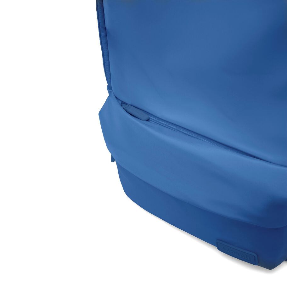 Lipault City Plume Backpack, Cobalt Blue, Front Exterior Pocket image number 5