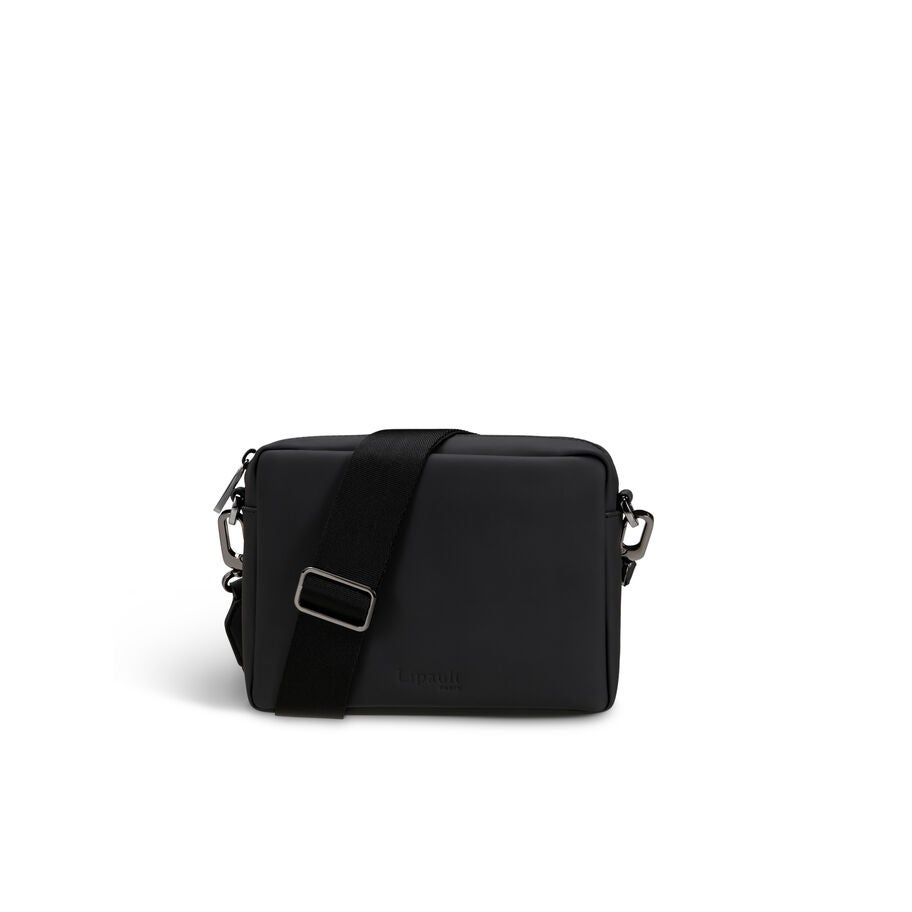 Lost In Berlin Big Crossbody Bag in the color Black. image number 3