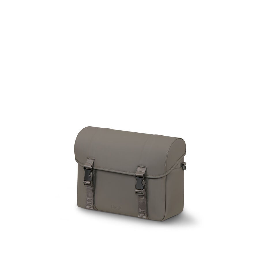 Lost In Berlin Exile Messenger Bag in the color Ash Stone. image number 0