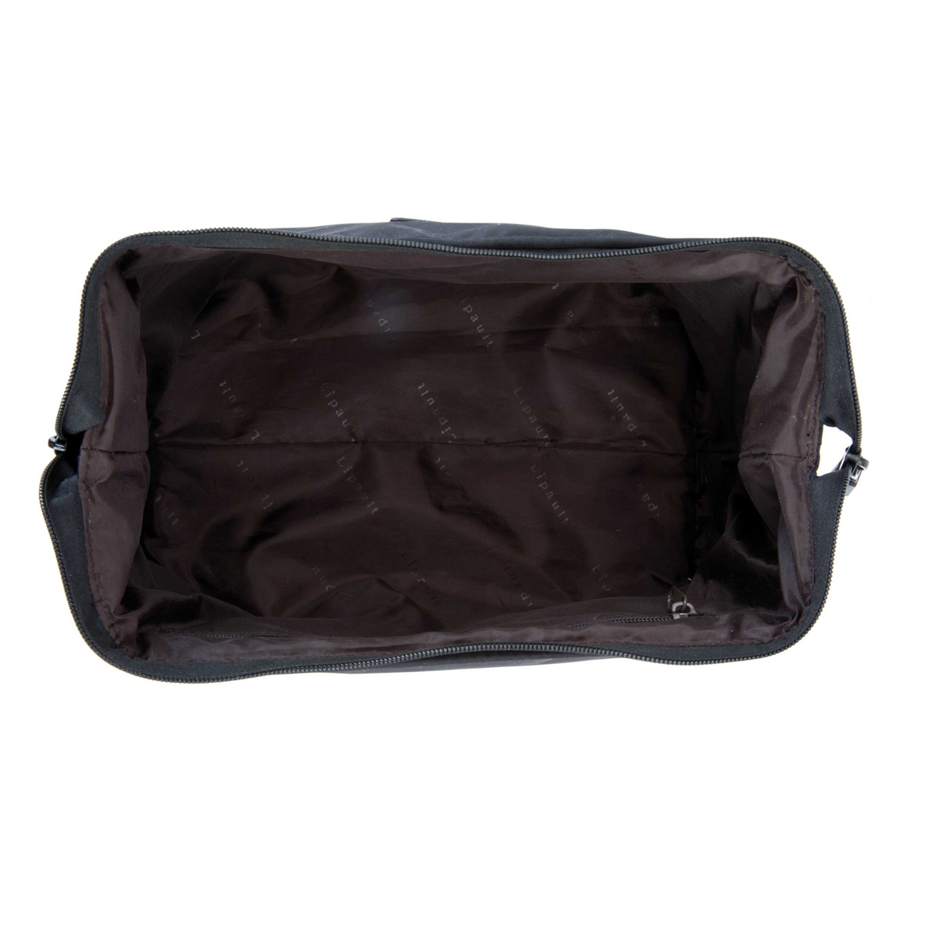 Lipault 12" Toiletry Kit, Black, Front Image image number 1