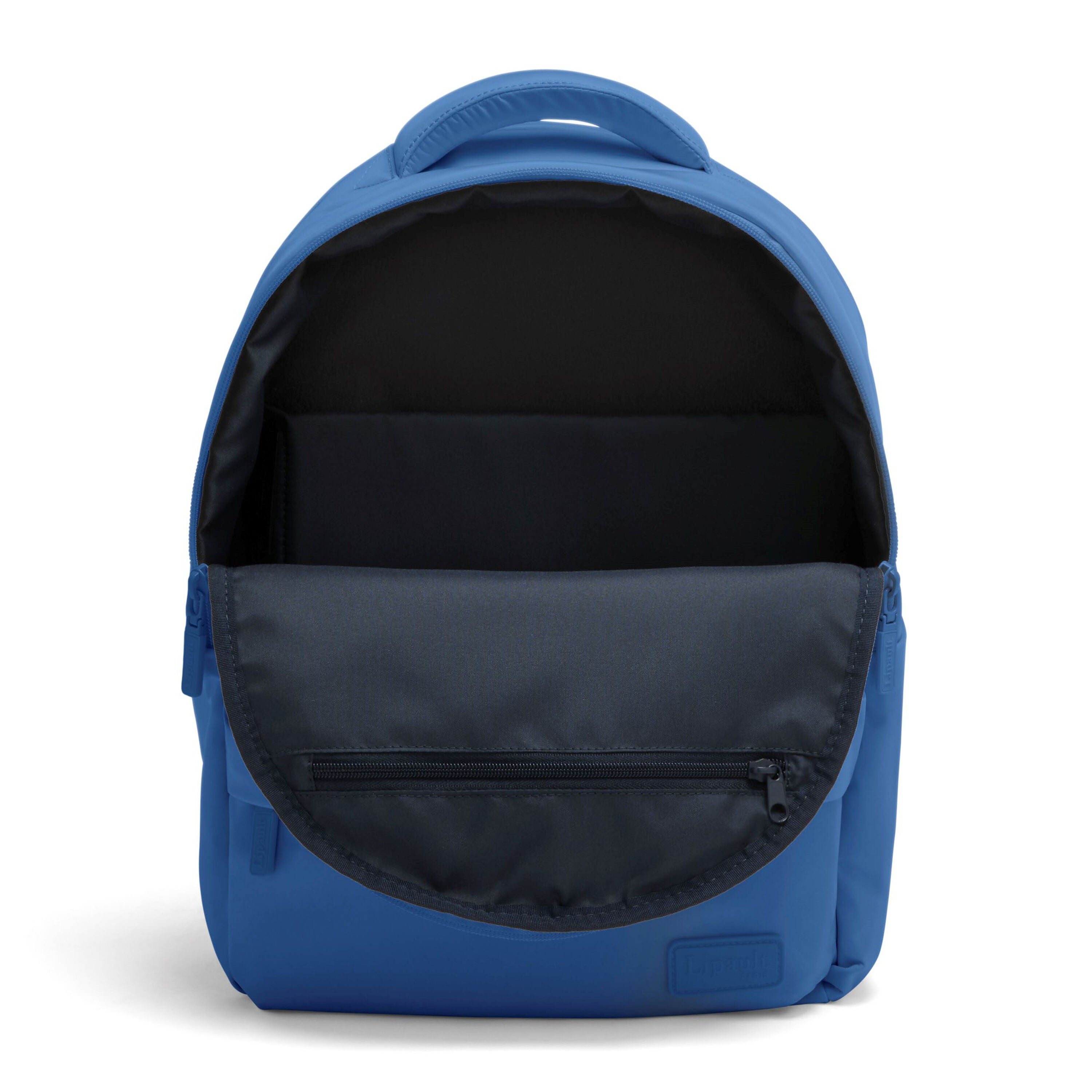 Lipault City Plume Backpack, Cobalt Blue, Interior Image image number 1