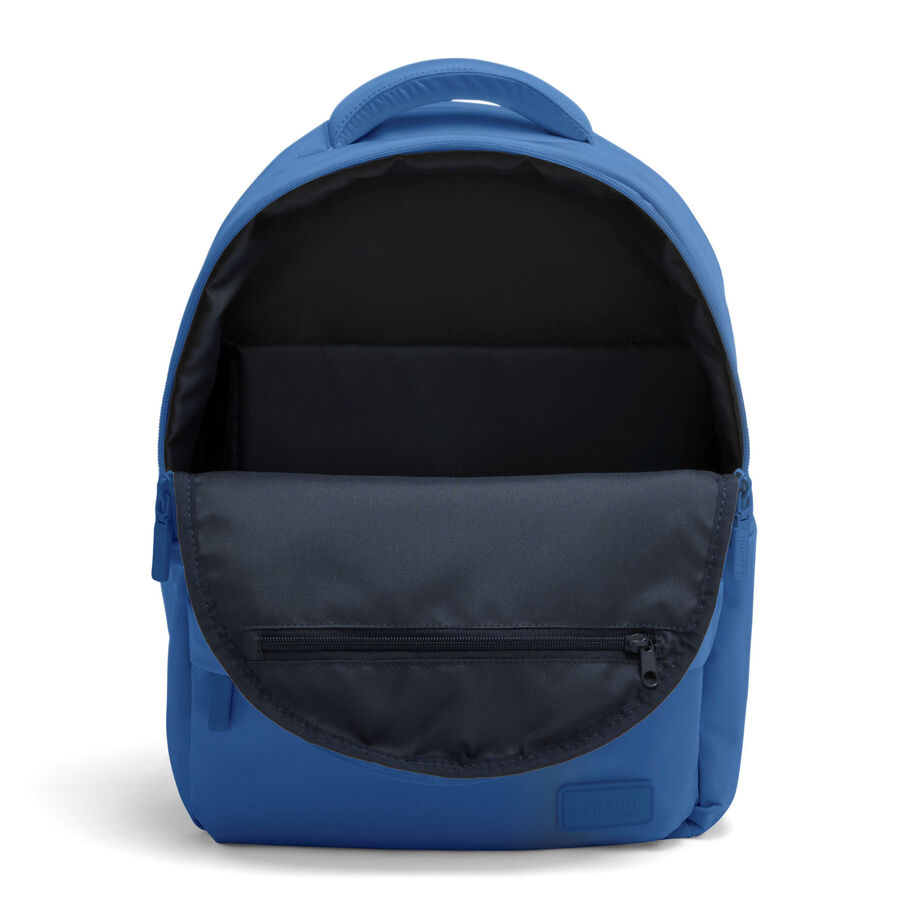 Lipault City Plume Backpack, Cobalt Blue, Interior Image image number 2