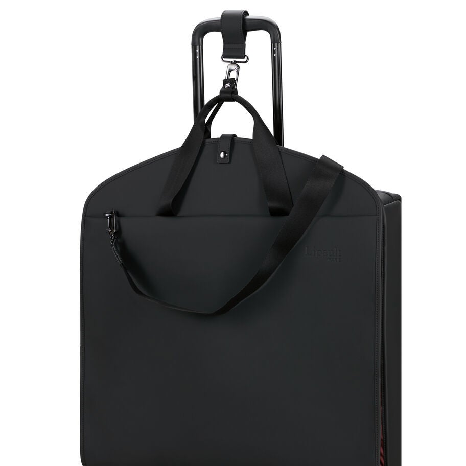Lost In Berlin Garment Bag in the color Black. image number 7