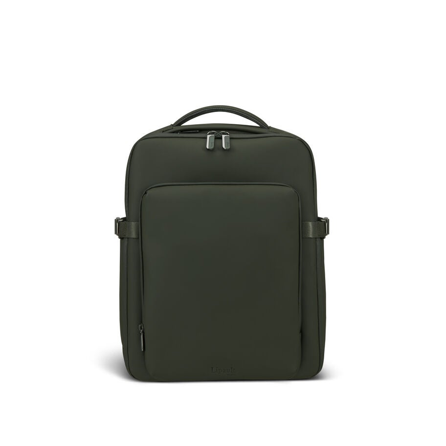 Lost In Berlin Backpack Pro in the color Dark Moss. image number 4