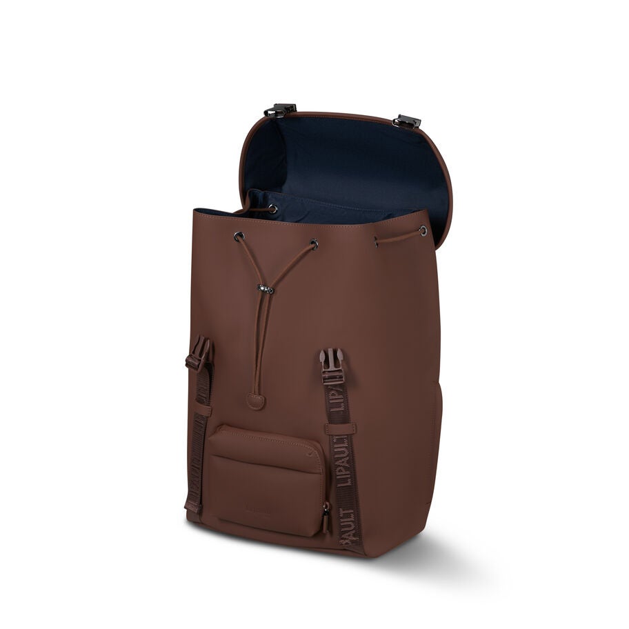 Lost In Berlin Exile Backpack in the color Spiced Mocha. image number 3