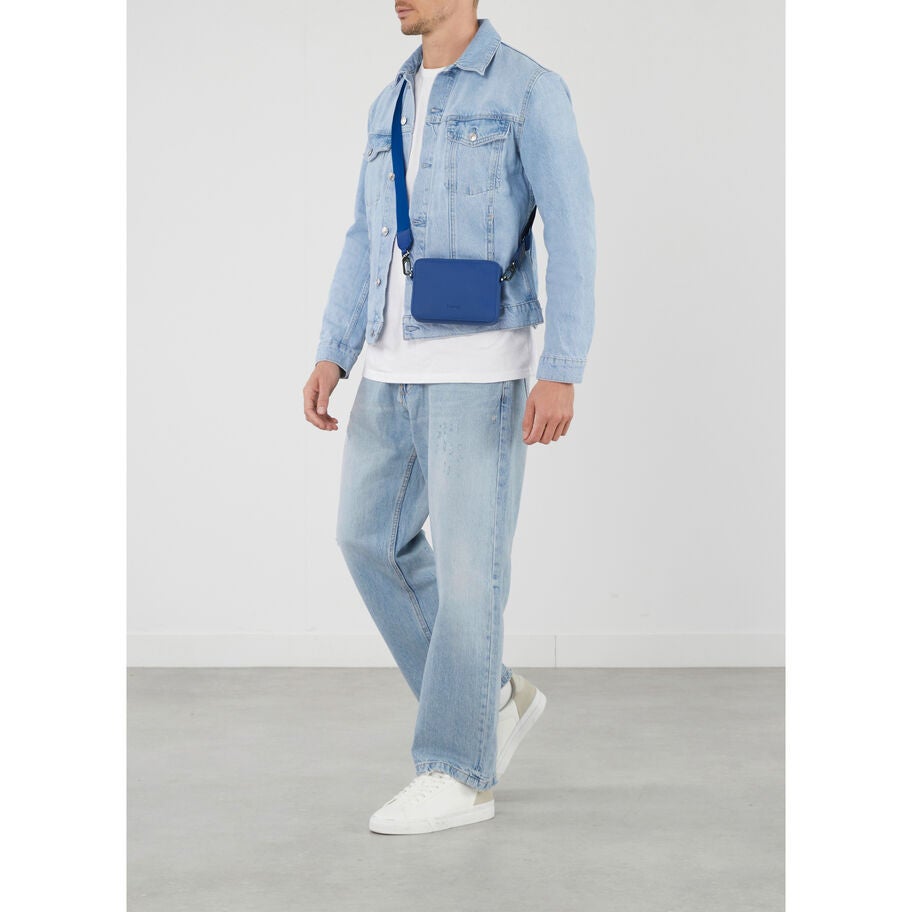 Lost In Berlin Crossbody Bag in the color Blue Me Away. image number 1