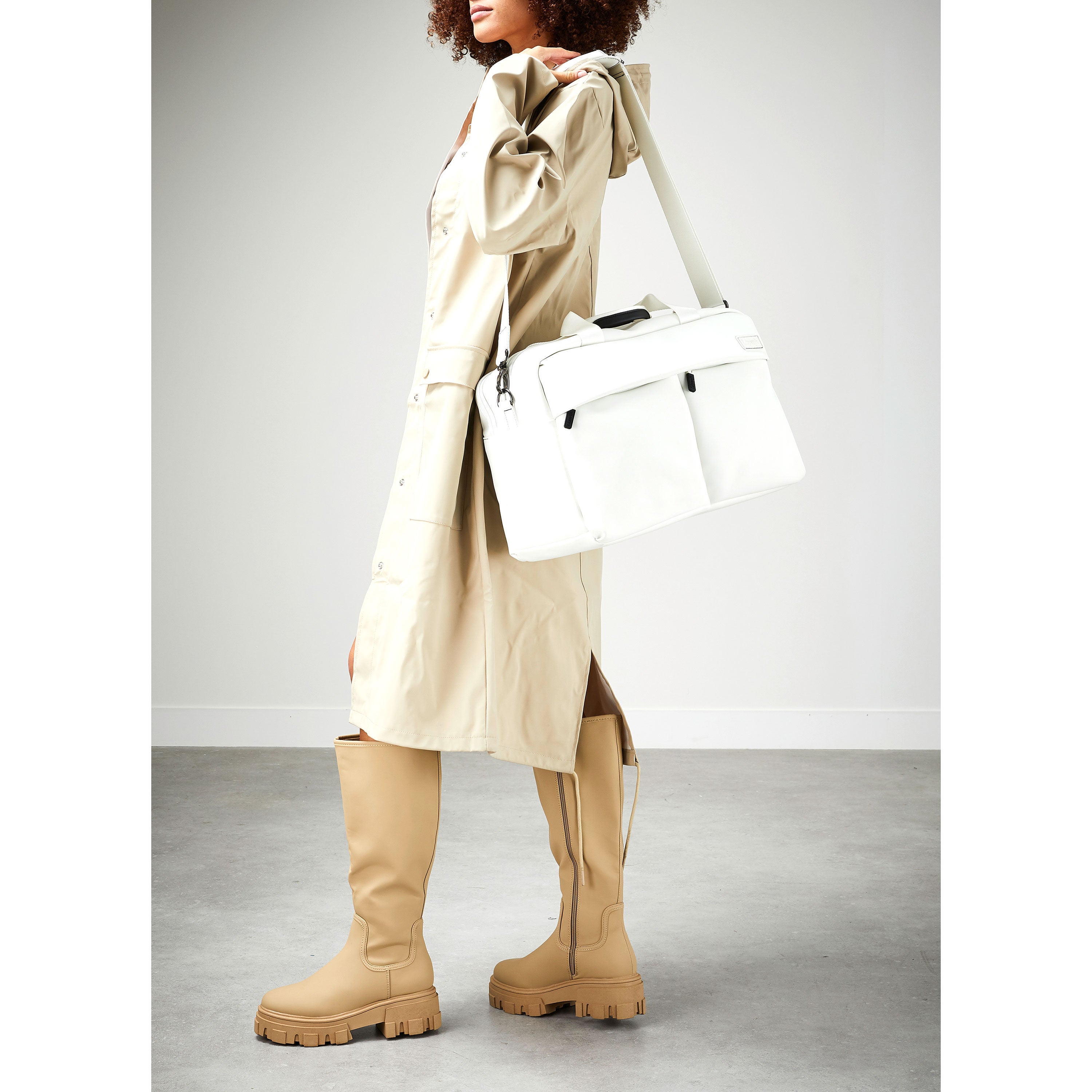 Lipault plume basic mini square tote bag discount