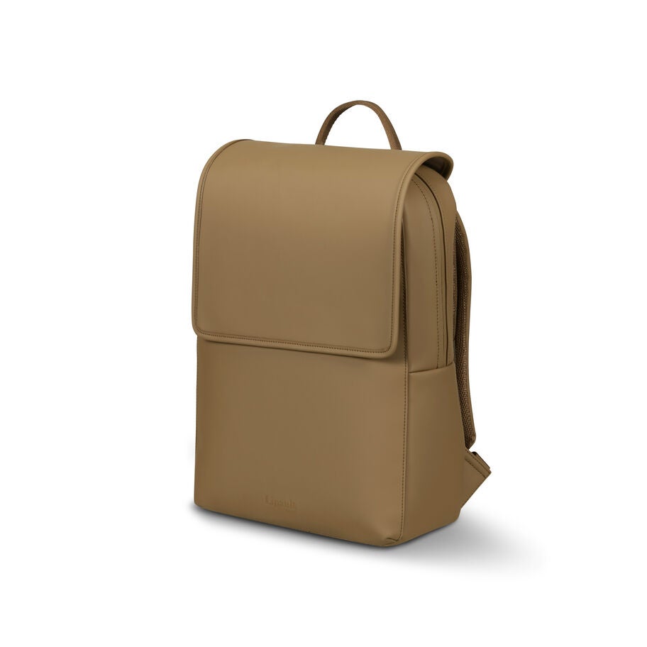 Lost In Berlin Square Backpack in the color NEW | Golden Mud. image number 0