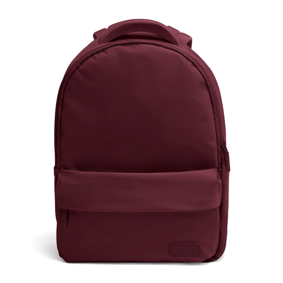 Lipault City Plume Backpack, Bordeaux, Front Image image number 1