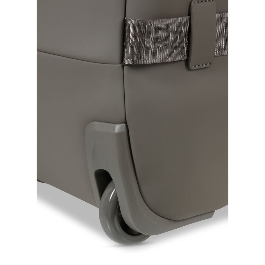 Lost In Berlin Exile Wheeled Duffel in the color Ash Stone. image number 7