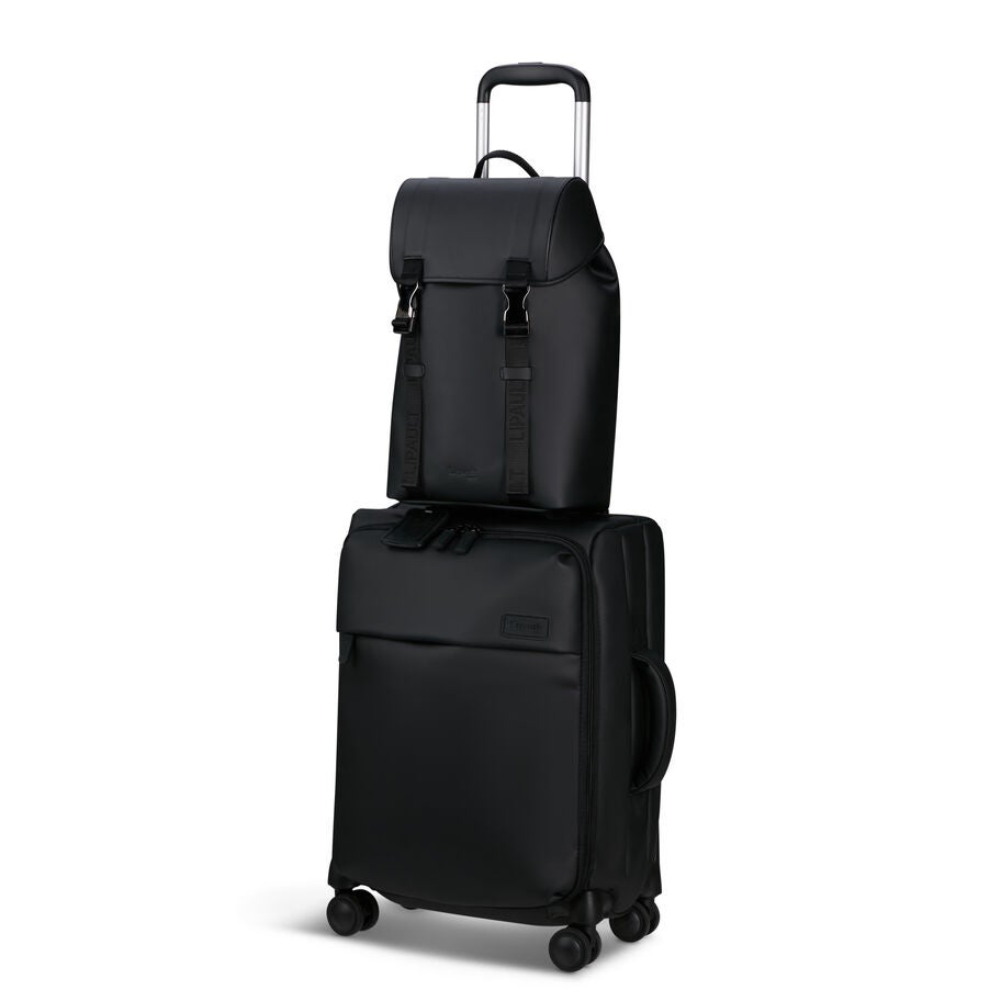 Lost In Berlin Mini Exile Backpack in the color Black. image number 8