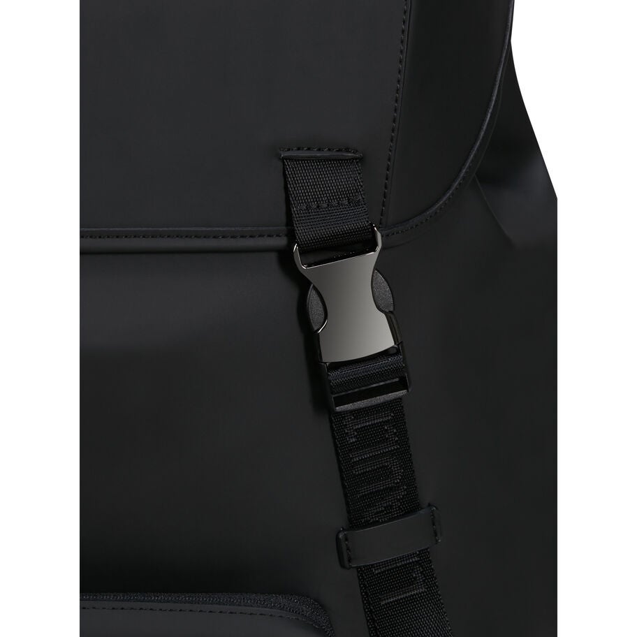 Lost In Berlin Exile Backpack in the color Black. image number 4