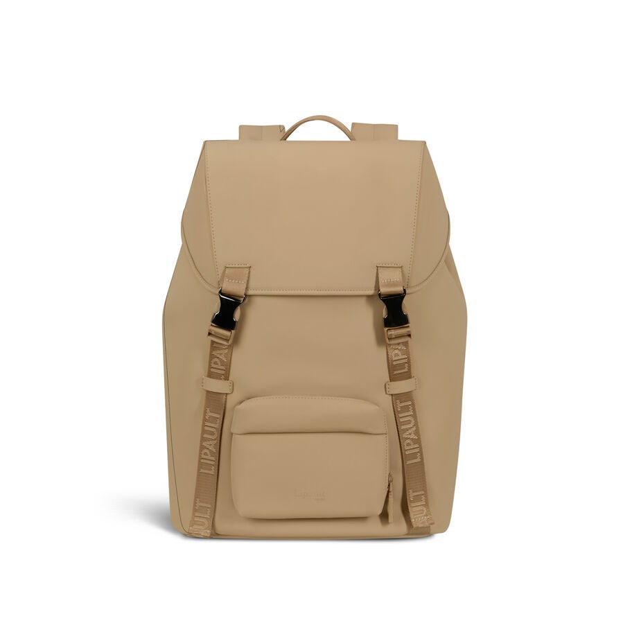 Lost In Berlin Exile Backpack in the color Sandstone. image number 5