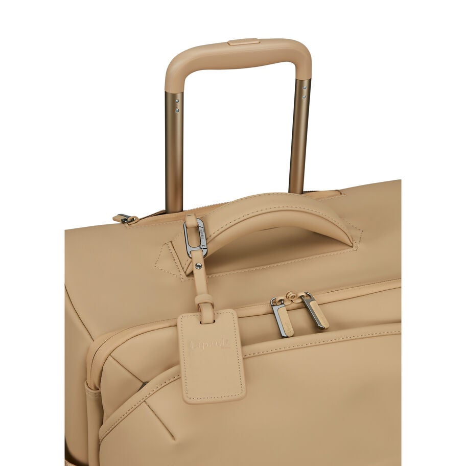 Lost In Berlin Exile Wheeled Duffel in the color Sandstone. image number 5