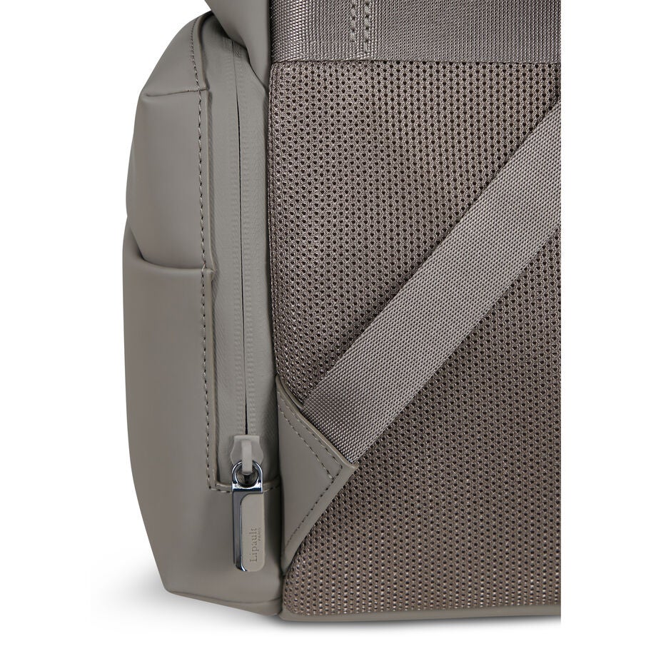 Lost In Berlin Cargo Backpack in the color Ash Stone. image number 6