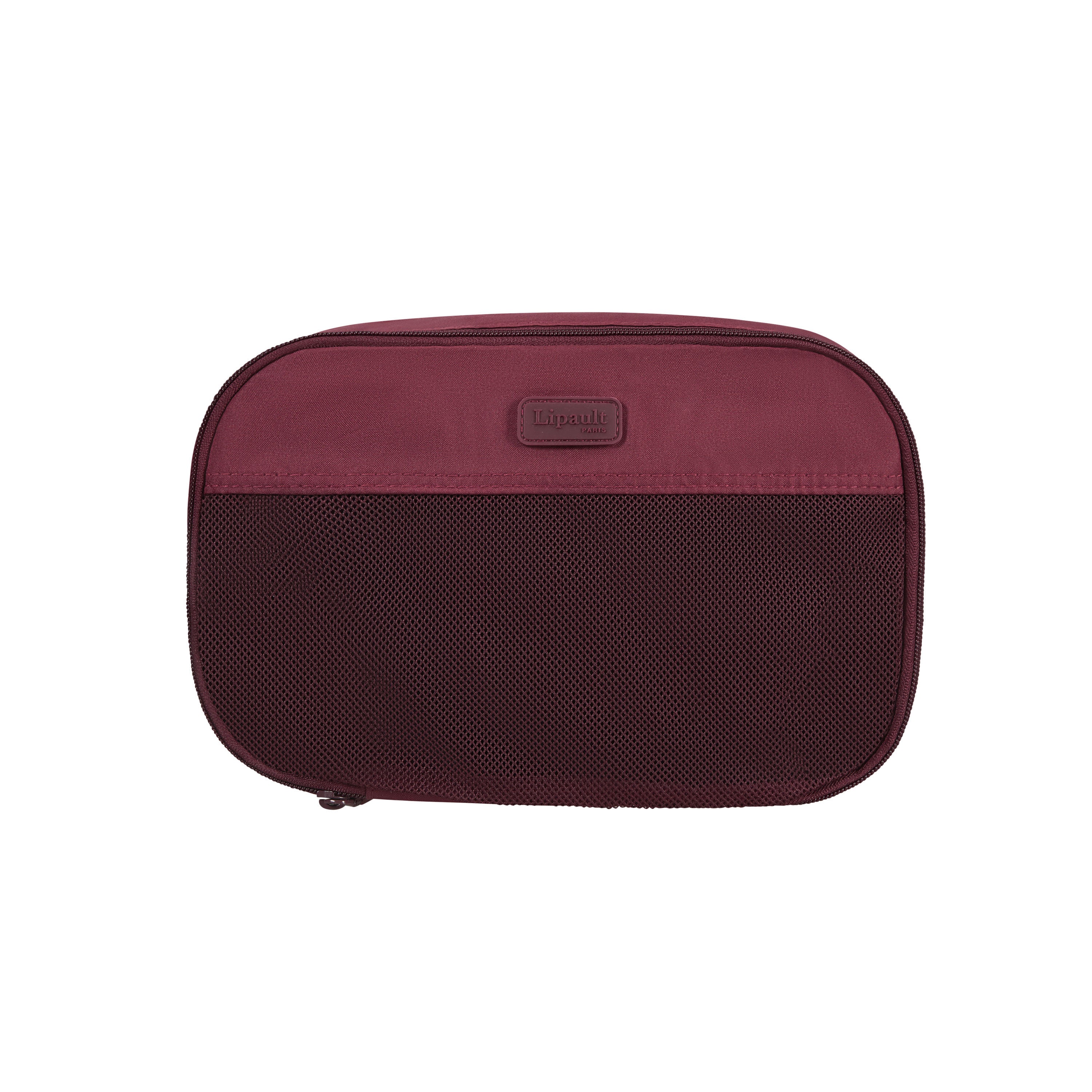 Travel Accessories Set of 3 Packing Cubes in the color Bordeaux. image number 2