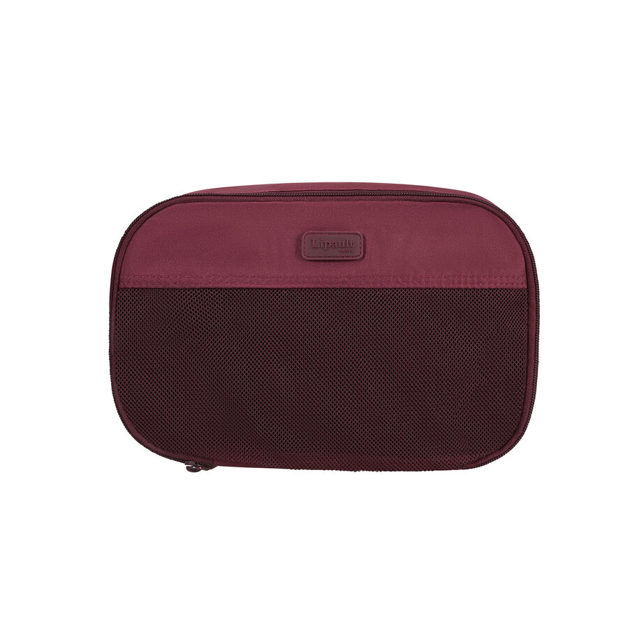 Travel Accessories Set of 3 Packing Cubes in the color Bordeaux. image number 3