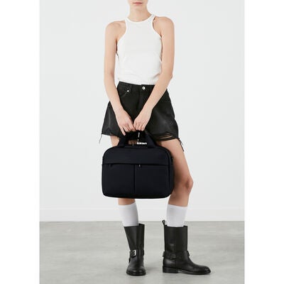 Lost In Berlin Carryall in the color Black.