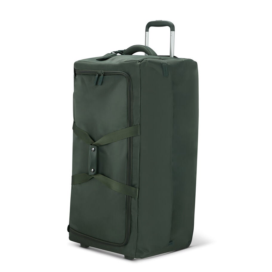 Foldable Plume Wheeled Duffel in the color Khaki. image number 0