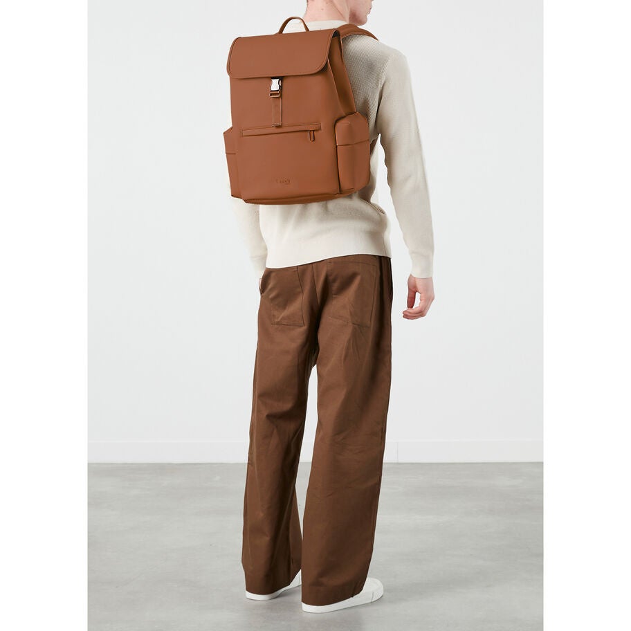 Lost In Berlin Cargo Backpack in the color Nutsy Nut. image number 1